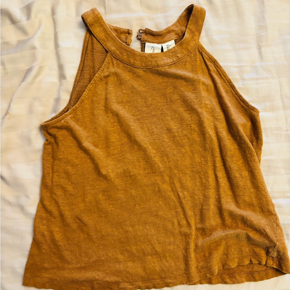 Joie Burnt Orange Tank Top | Size L | Effortless Chic